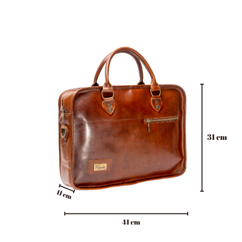 Maletín piel Mod Amsterdam (pull Roble )