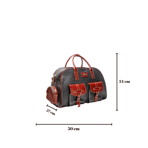 Maleta mod Belgica Negro/shedron