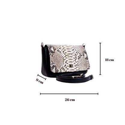 Bolso Crossbody  🐍 (Natural)
