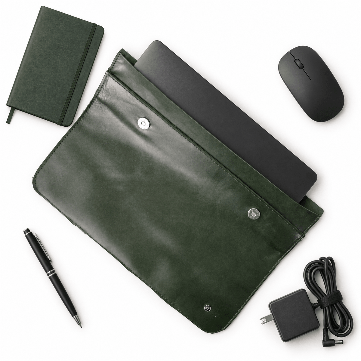 PORTA LAPTOP MOD ATENAS Pull Up Verde 15" - mosvartimxPORTA LAPTOP MOD ATENAS Pull Up Verde 15"