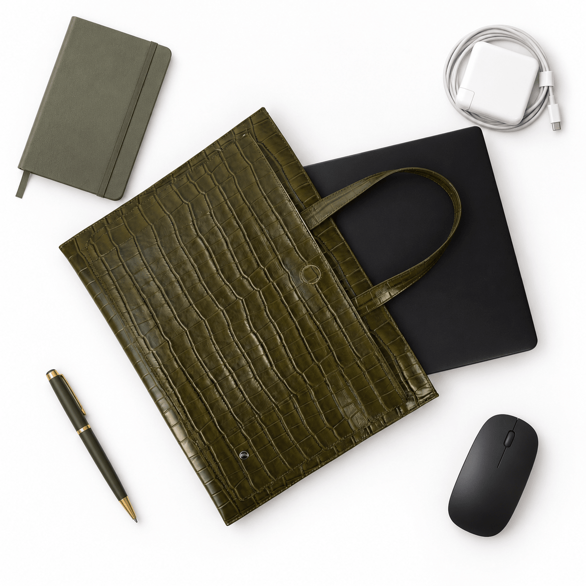 PORTA LAPTOP DAMA MOD ALBANIA GRABADO DE COCODRILO - mosvartimxPORTA LAPTOP DAMA MOD ALBANIA GRABADO DE COCODRILO