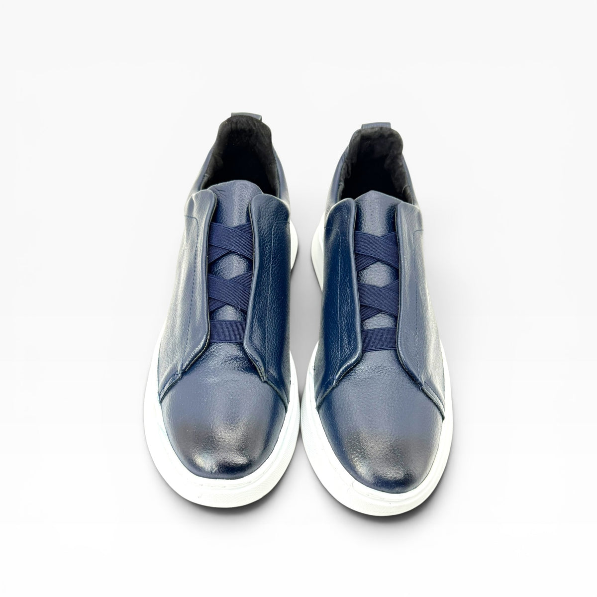 Tenis sneakers piel genuina mod 51003 azul - mosvartimxTenis sneakers piel genuina mod 51003 azul