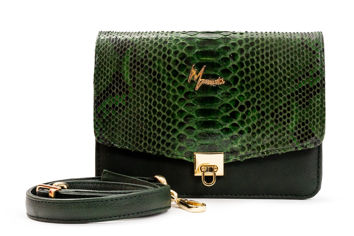 Bolso Crossbody Marruecos Pitón Genuine 🐍 - mosvartimxBolso Crossbody Marruecos Pitón Genuine 🐍