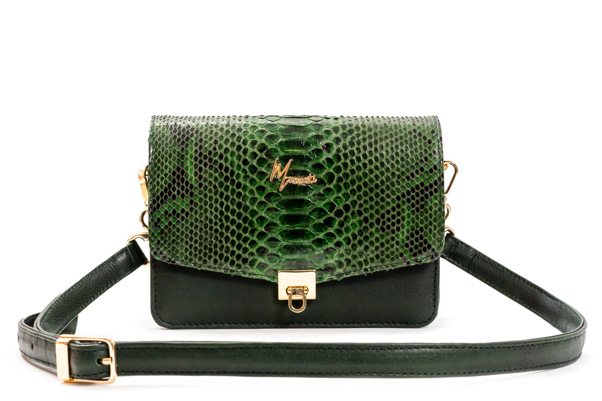 Bolso Crossbody Marruecos Pitón Genuine 🐍 - mosvartimxBolso Crossbody Marruecos Pitón Genuine 🐍