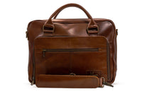 Maletin Portafolio 100% Cuero Mod. Holmes (Pull roble)
