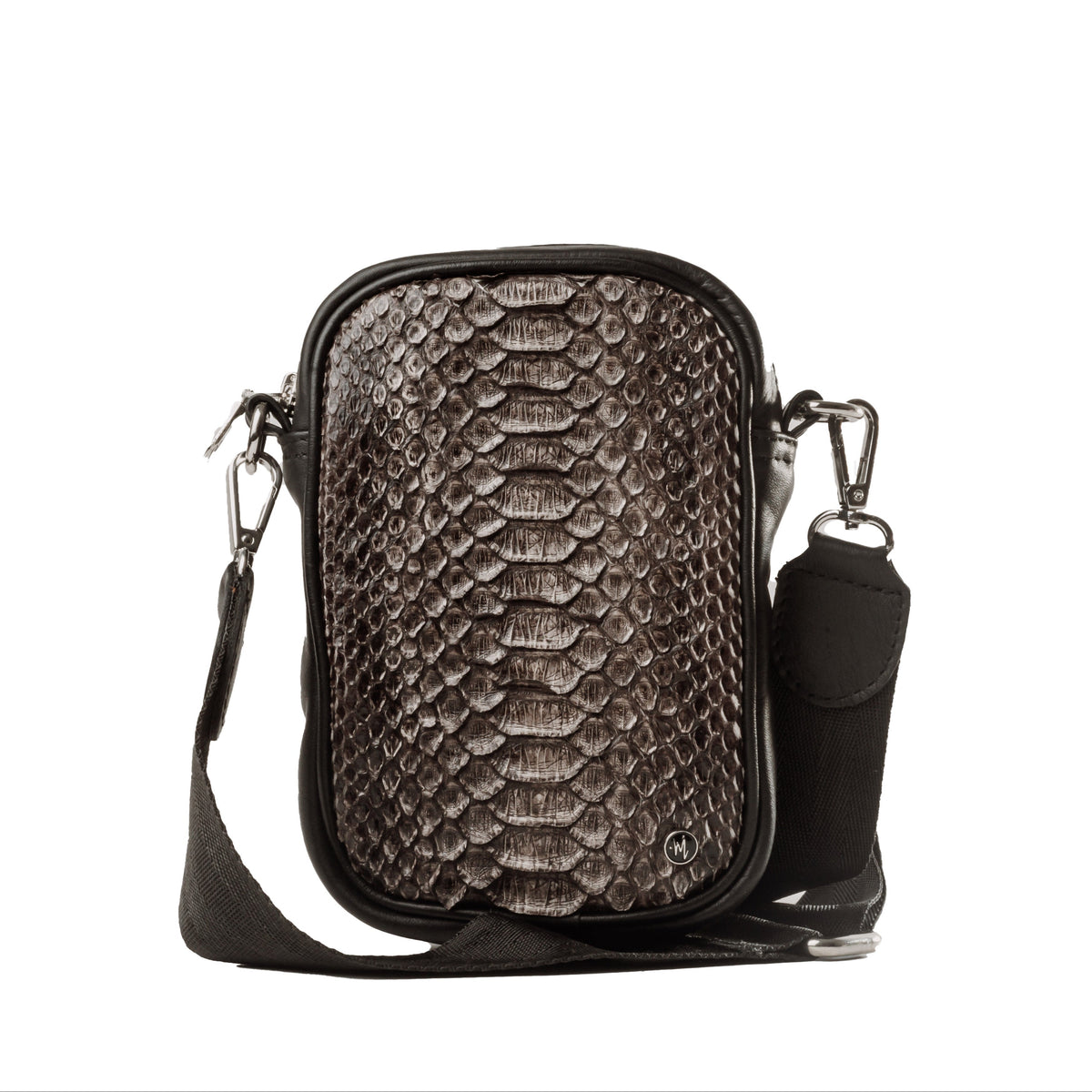 Bandolera Mini Celular Piel Piton Bitóno