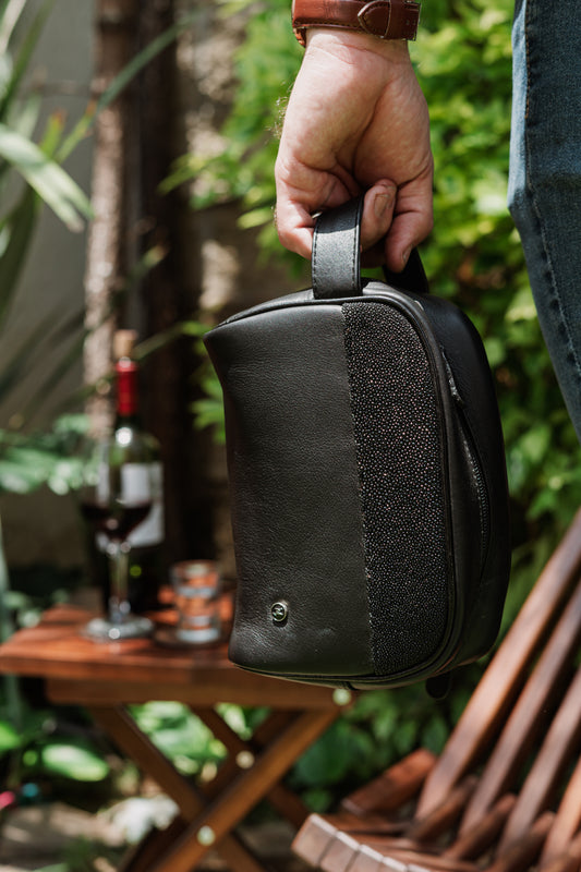 Neceser Mod Michigan Mantarraya negro