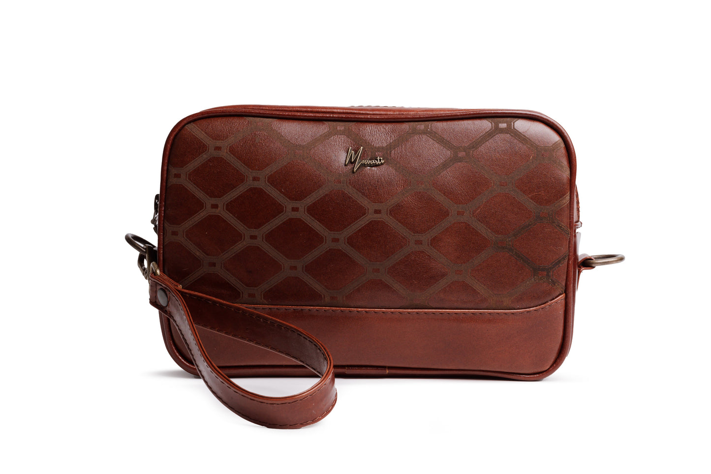 Documentera Caballero En Piel Mod. Suiza (lasér Grabado Rombo)