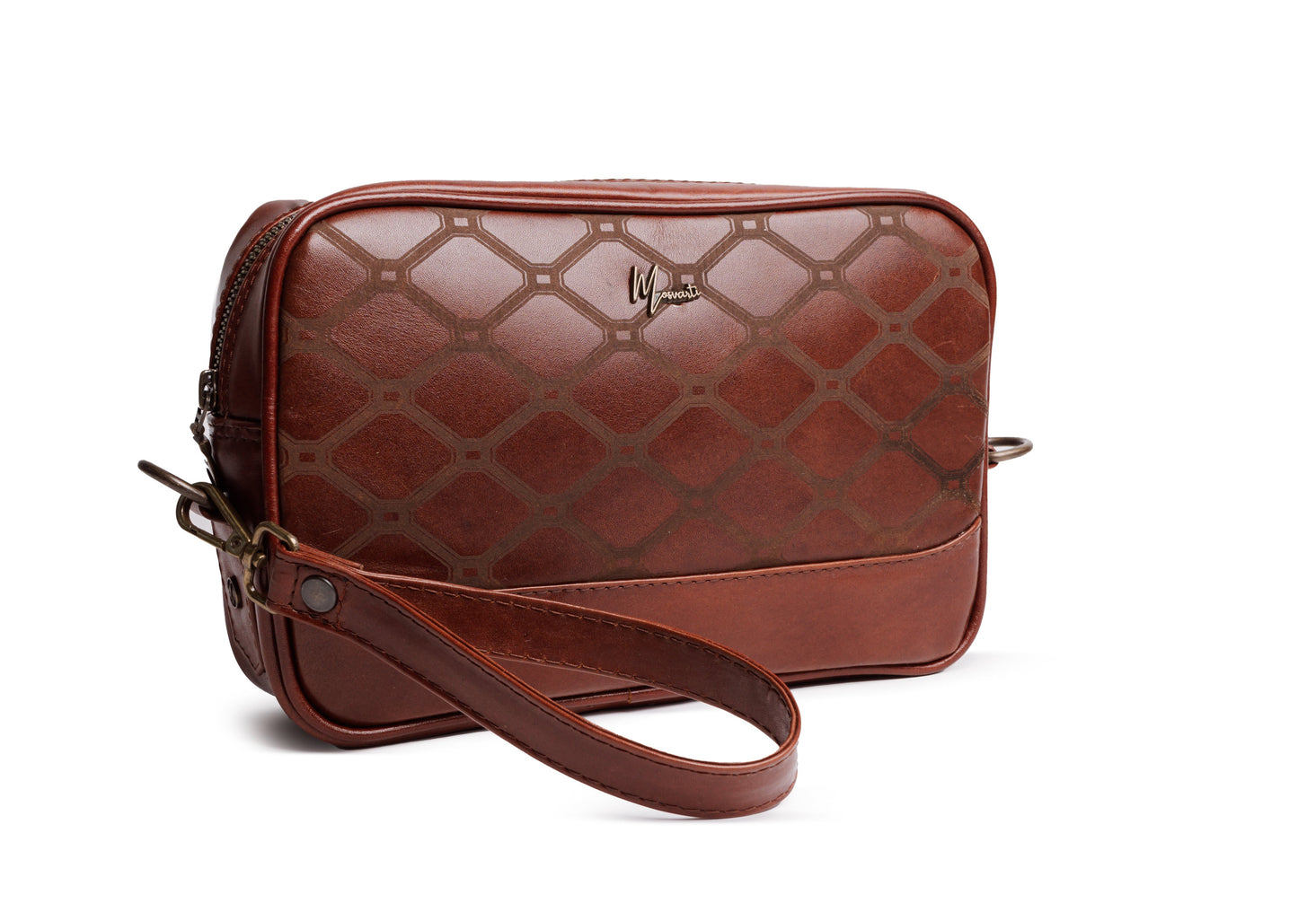 Documentera Caballero En Piel Mod. Suiza (lasér Grabado Rombo)