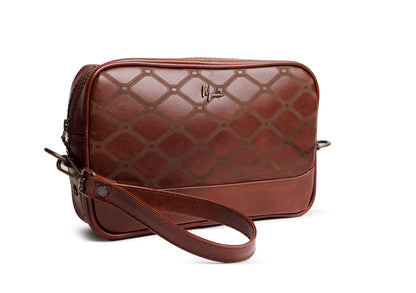 Documentera Caballero En Piel Mod. Suiza (lasér Grabado Rombo)