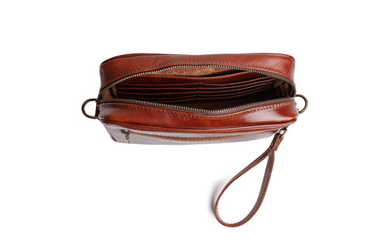 Documentera Caballero En Piel Mod. Suiza (lasér Grabado Rombo)