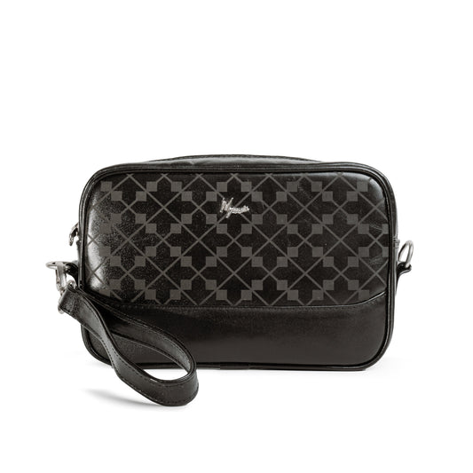 Documentera Caballero En Piel Mod. Suiza (laser Grabado cruz cuadros)