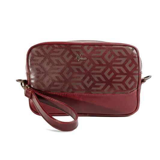 Documentera Caballero En Piel Mod. Suiza (laser Grabado forma diagonal