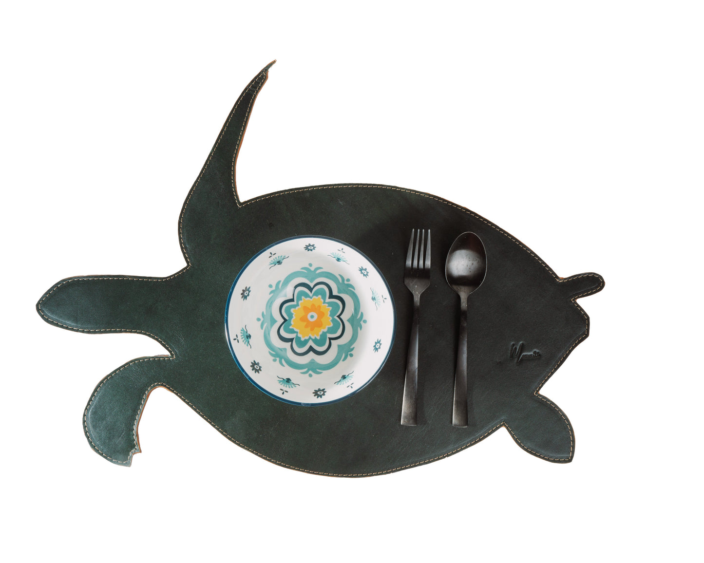 Manteleta rígida tortuga | Plato base, salvamanteles figura  tortuga