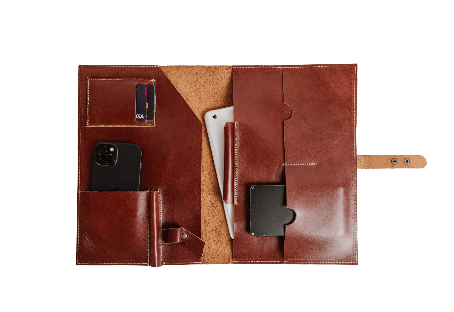 ORGANIZADORA CON PORTA IPAD PULL ROBLE