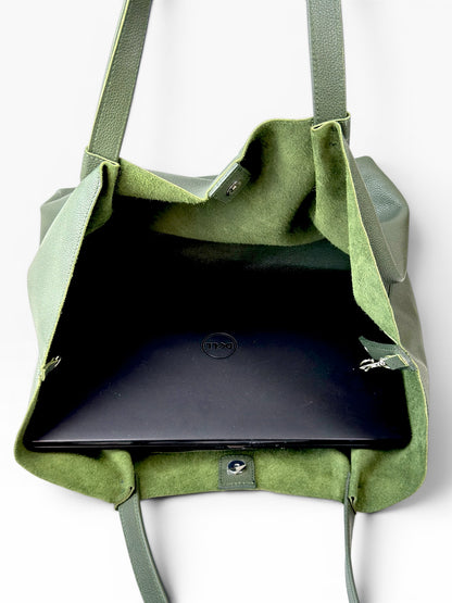 Bolso Oversized Tote Bag mod Bulgaria *Verde*