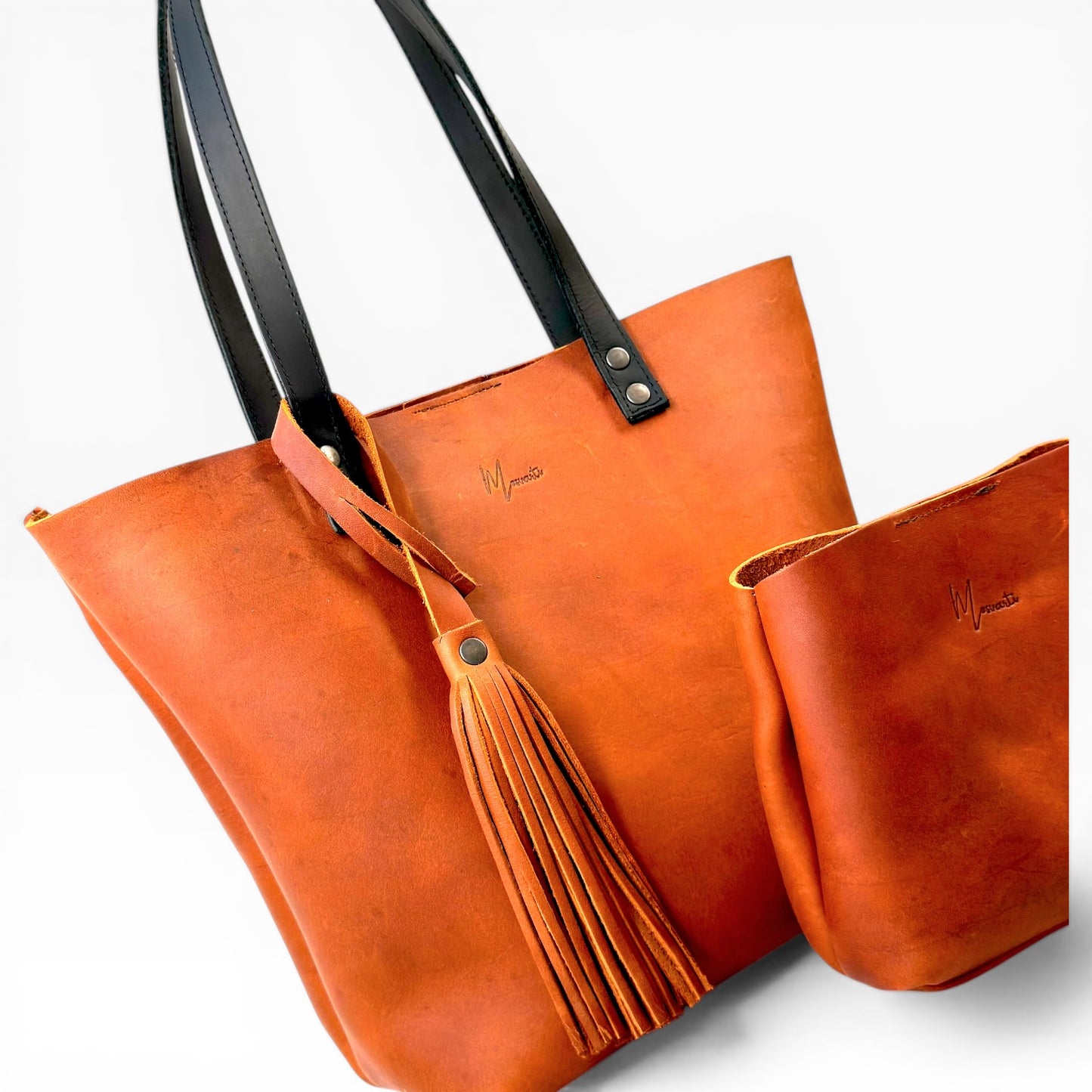 Tote Cuero Praga Plus+ Doble Vista