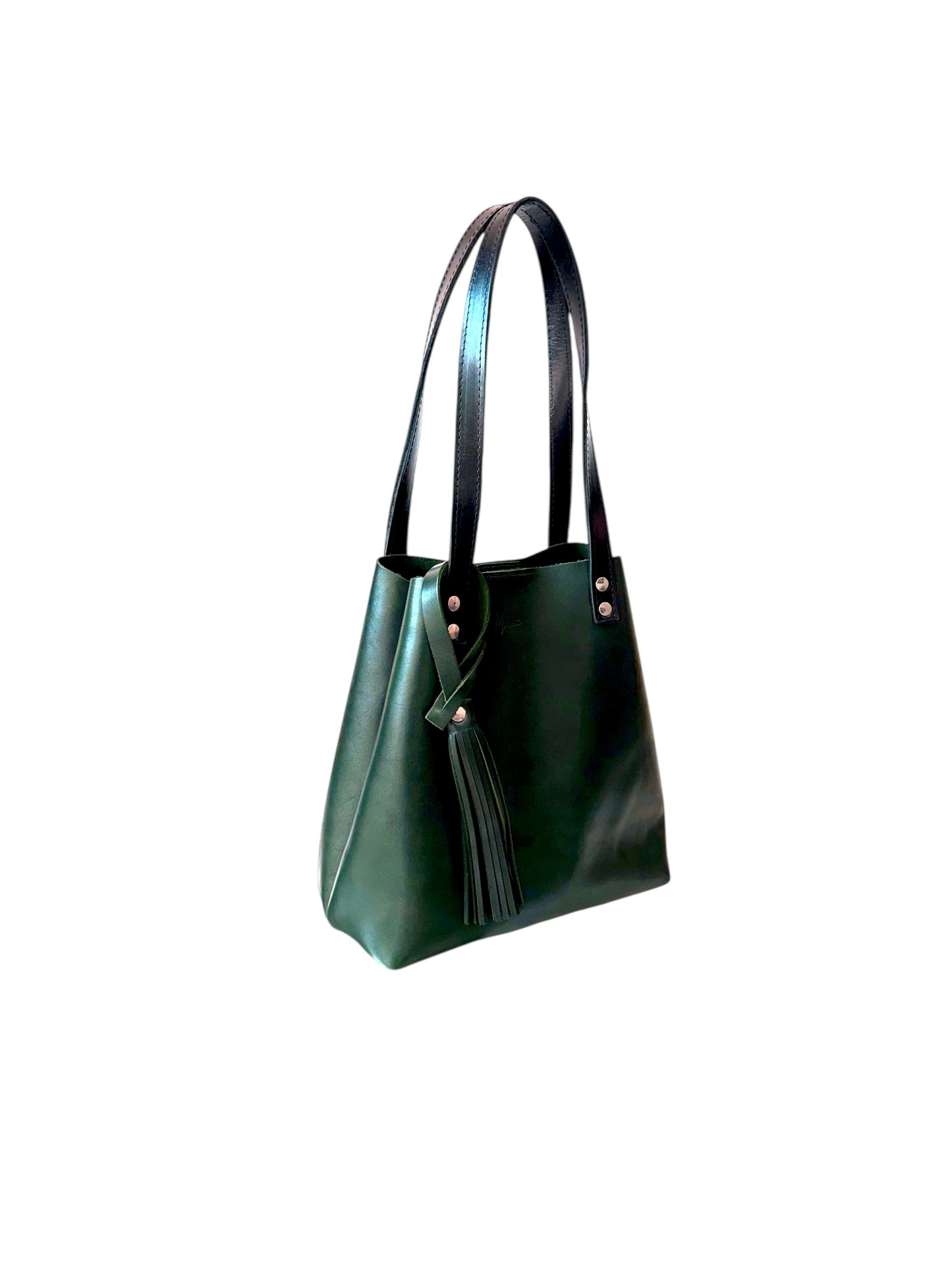 Bolso Tote Cuero Praga con cosmetiquera Berlín