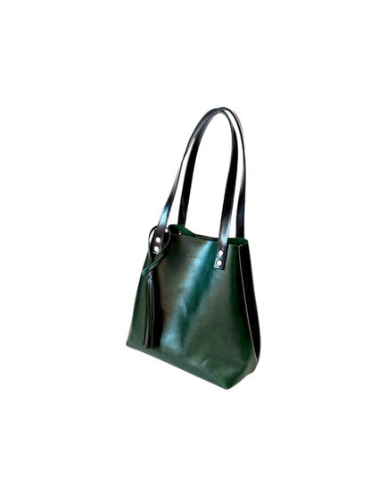 Bolso Tote Cuero Praga con cosmetiquera Berlín