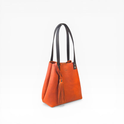 Tote Cuero Praga Plus+ Doble Vista