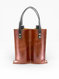 Bolsa porta botellas doble de cuero - mosvartimxBolsa porta botellas doble de cuero