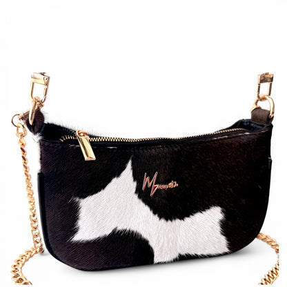 Bolso cross body  Mini Mod Aranza Plus+ Pelo Bovino