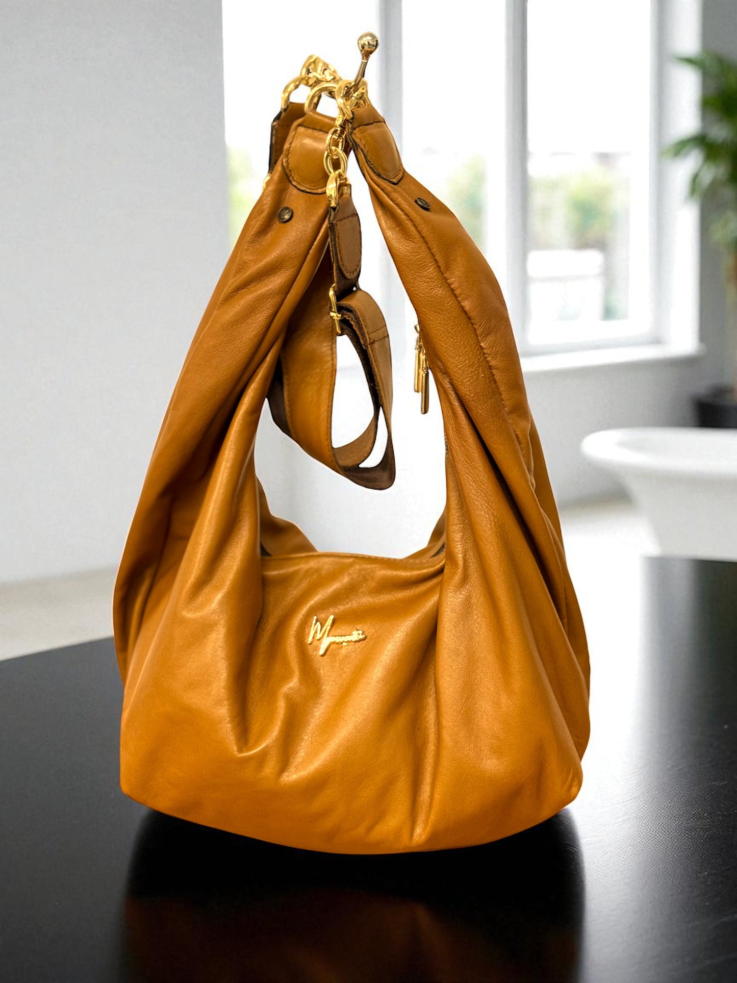 Bolso Mod Colombia asa Ajustable (Miel)