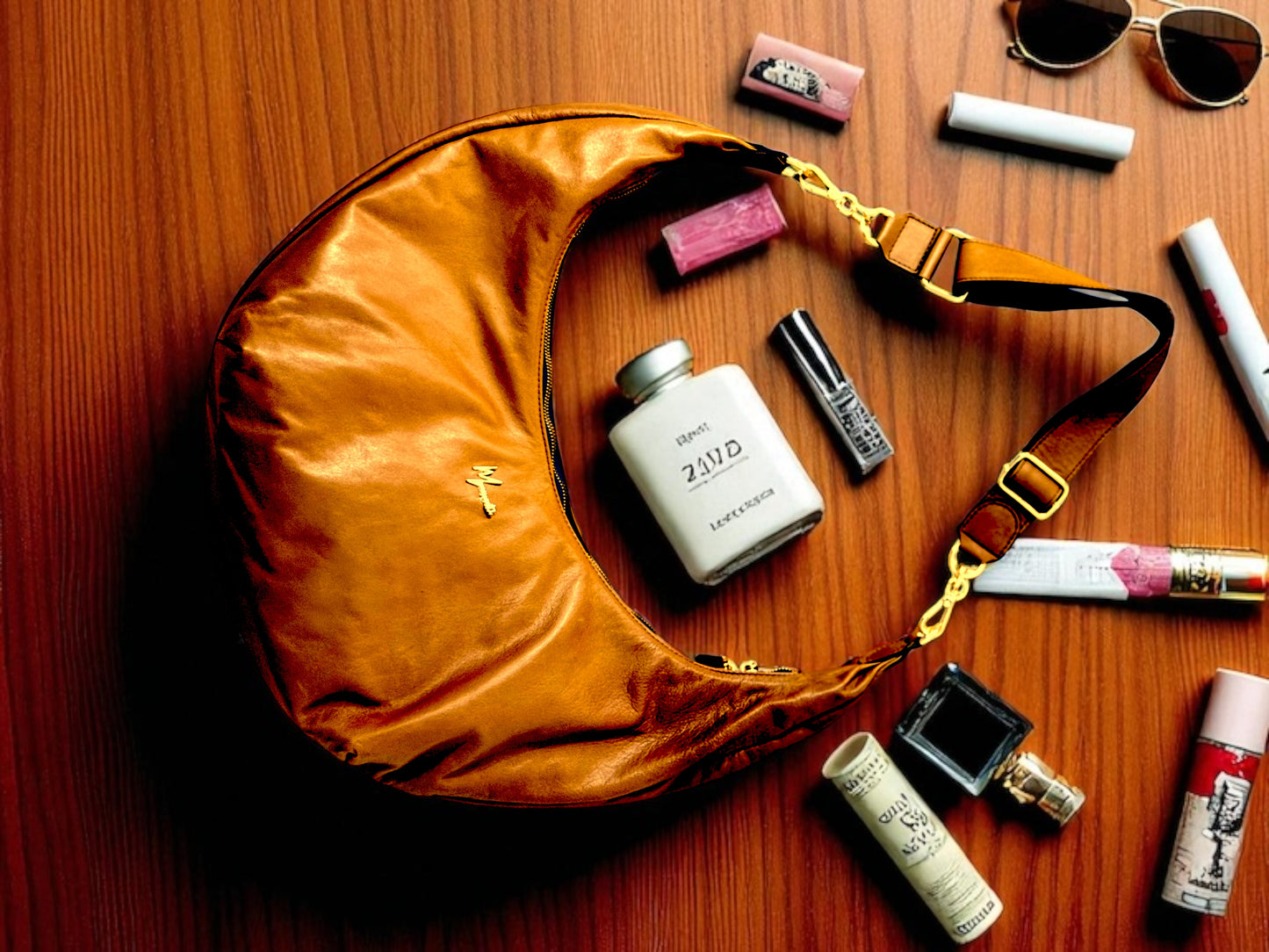 Bolso Mod Colombia asa Ajustable (Miel)