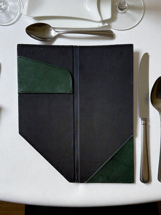 Porta cuentas 5 pzs bares restaurante cuero genuino mod 902