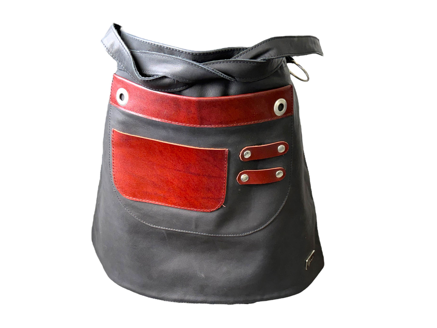 Mandil de Mesero Dama de Cuero Genuino