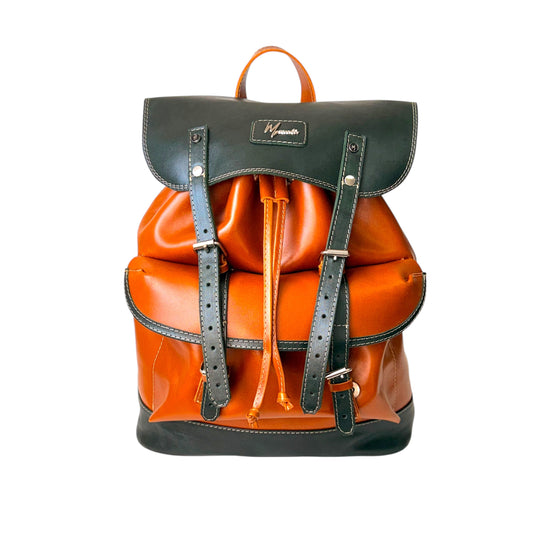 Mochila De Cuero Mod Canadá