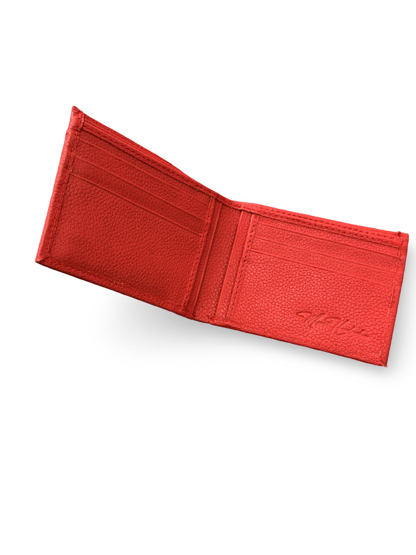 Cartera caballero con tarjetero Desmontable Mod. ROMA *Rojo*