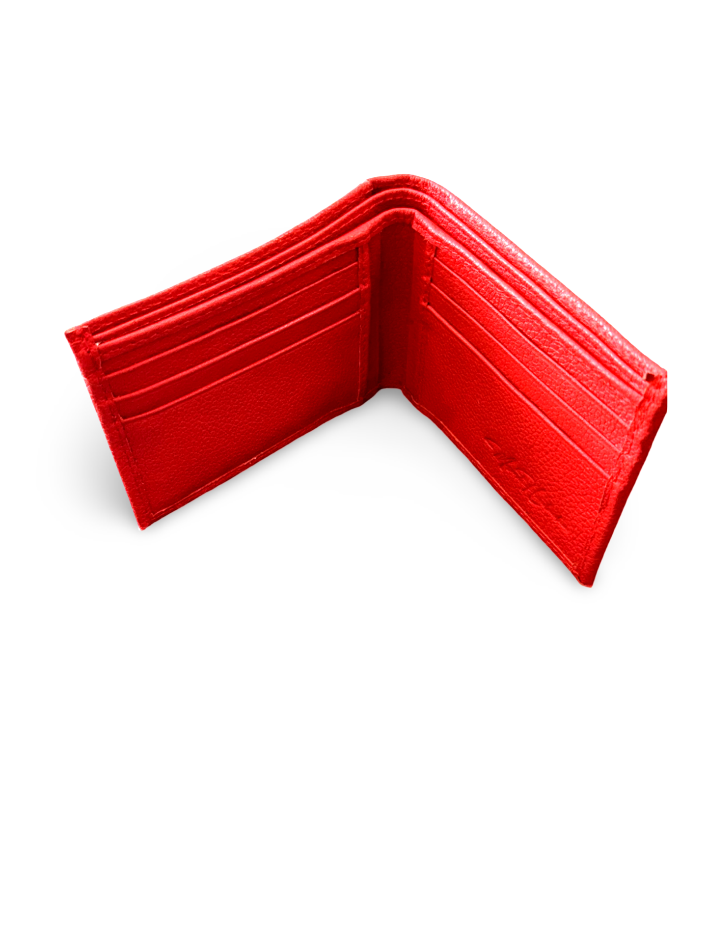 Cartera caballero con tarjetero Desmontable Mod. ROMA *Rojo*