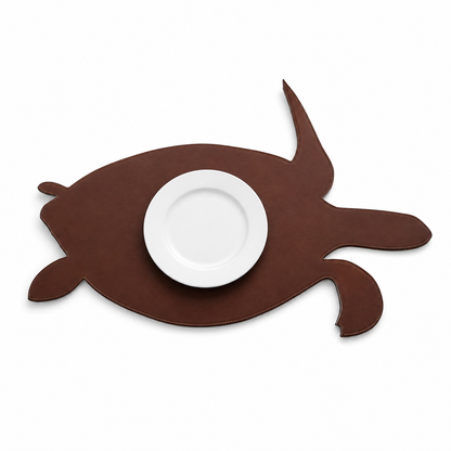 Manteleta rígida tortuga | Plato base, salvamanteles figura  tortuga cafe