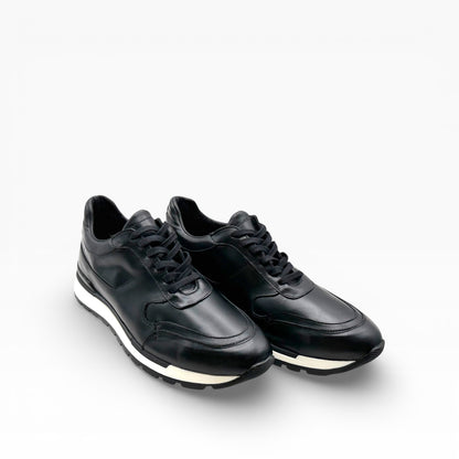 Sneakers casual cuero mod 9100 Negro