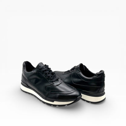 Sneakers casual cuero mod 9100 Negro