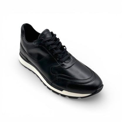 Sneakers casual cuero mod 9100 Negro