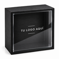 Caja madera cuadrada 15x15 personalizada solo mayoreo* complemento de producto 100 piezas mínimo