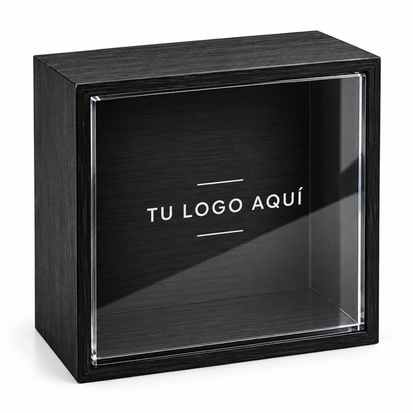 Caja madera cuadrada 15x15 personalizada solo mayoreo* complemento de producto 100 piezas mínimo