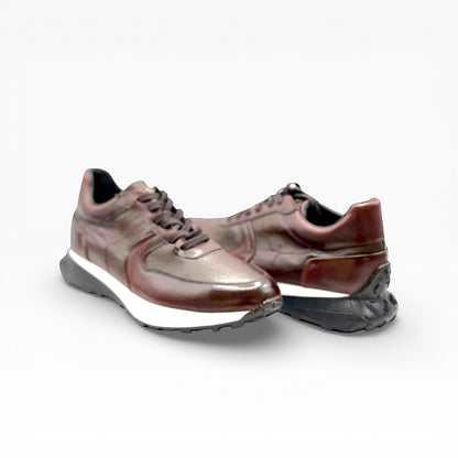 Tenis sneakers Mosvarti cuero Mod 4002 Roble