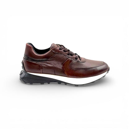 Tenis sneakers Mosvarti cuero Mod 4002 Roble