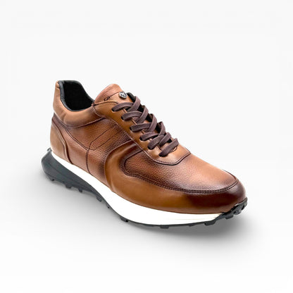 Tenis sneakers Mosvarti cuero Mod 4002 Miel