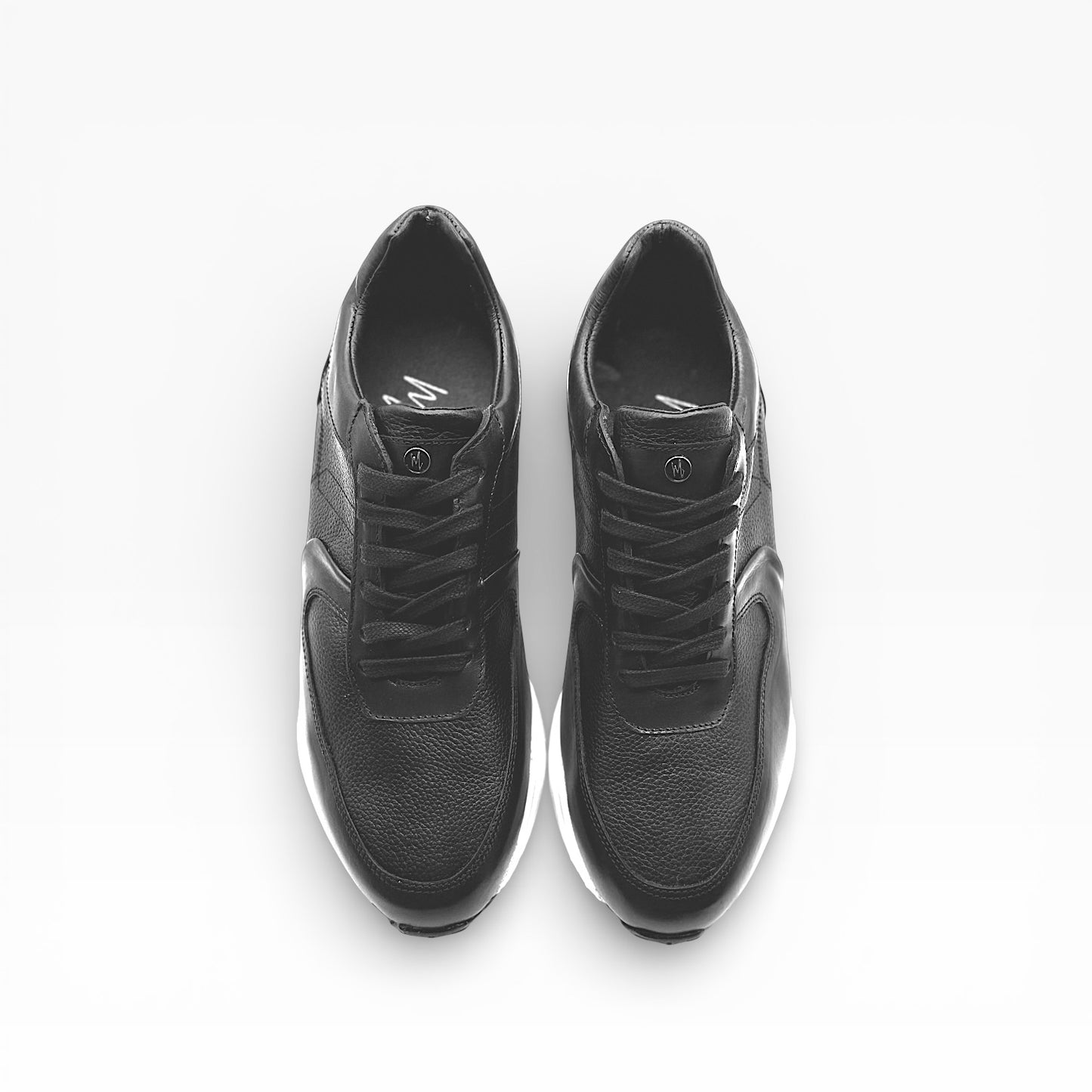 Tenis sneakers Mosvarti cuero Mod 4002 Negro