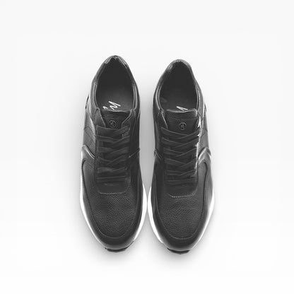 Tenis sneakers Mosvarti cuero Mod 4002 Negro
