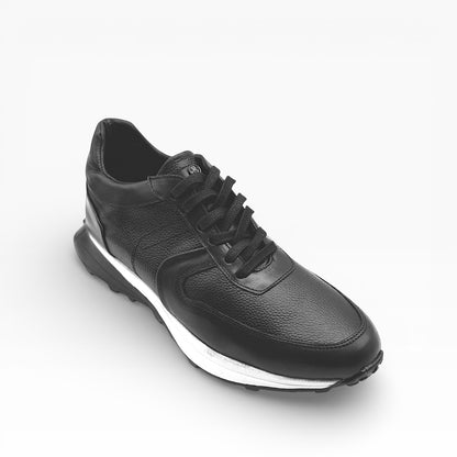 Tenis sneakers Mosvarti cuero Mod 4002 Negro