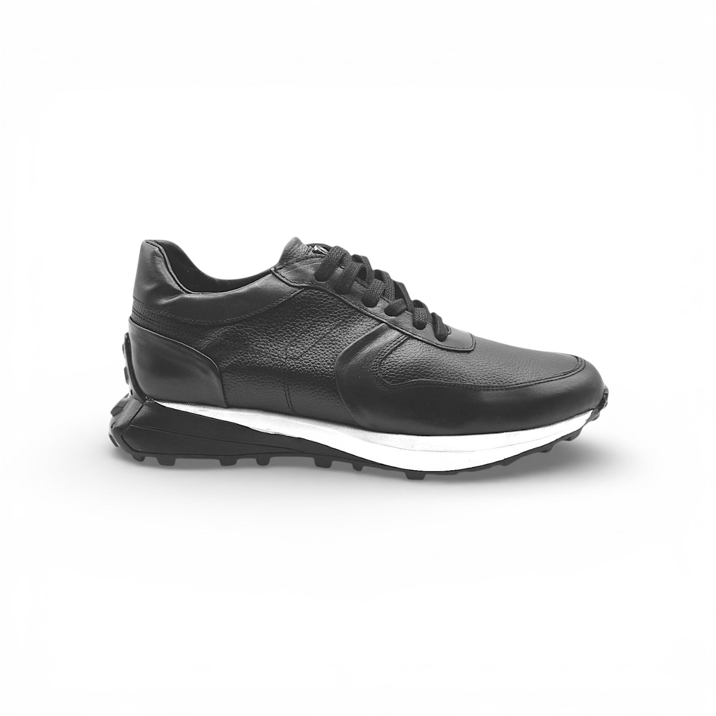 Tenis sneakers Mosvarti cuero Mod 4002 Negro
