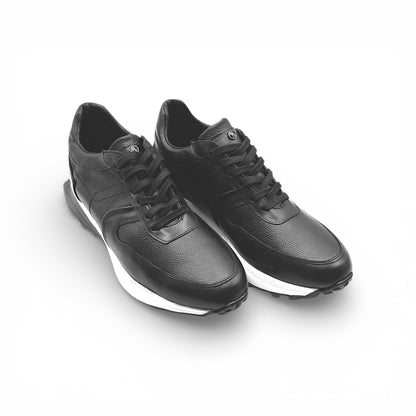 Tenis sneakers Mosvarti cuero Mod 4002 Negro