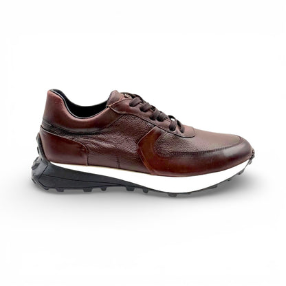 Tenis sneakers Mosvarti cuero Mod 4002 Roble