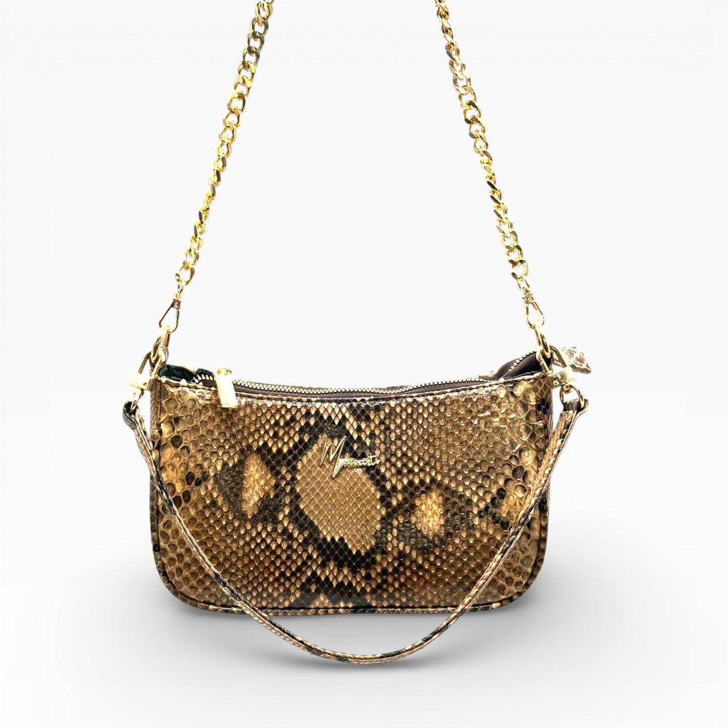 Bolso cross body  Mini Mod Aranza Plus+ Pitón Bitono