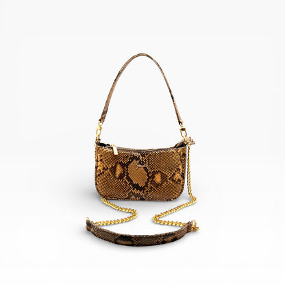 Bolso cross body  Mini Mod Aranza Plus+ Pitón Bitono